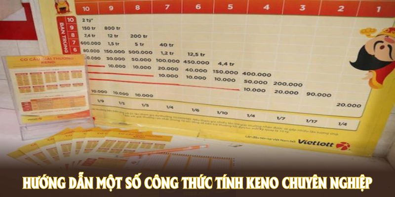 Hướng dẫn một số công thức tính keno chuyên nghiệp từ 79KING